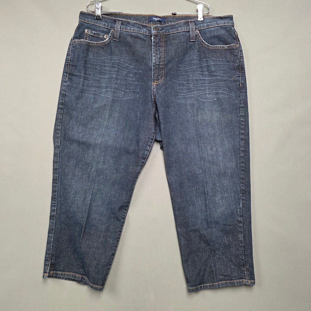 Karen Kane Jeans Women's Crop Denim Dark Wash 20W